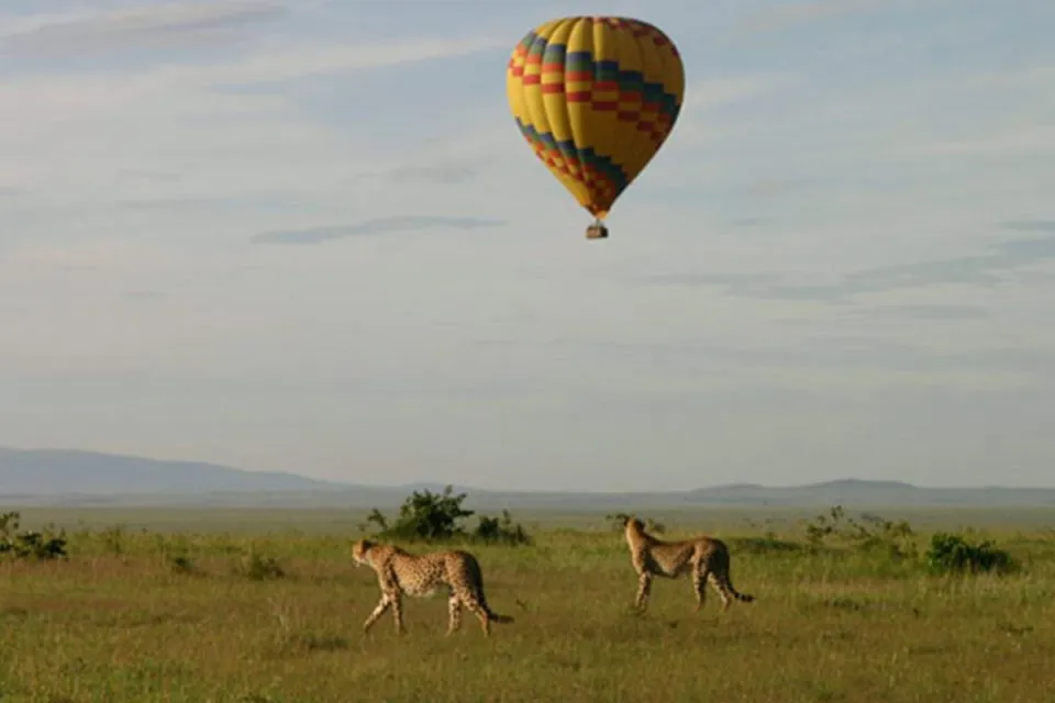 Akagera Hot Air Balloon Experience in Rwanda